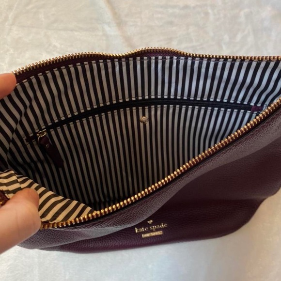 Purple Kate Spade Messenger Bag - Picture 3 of 4